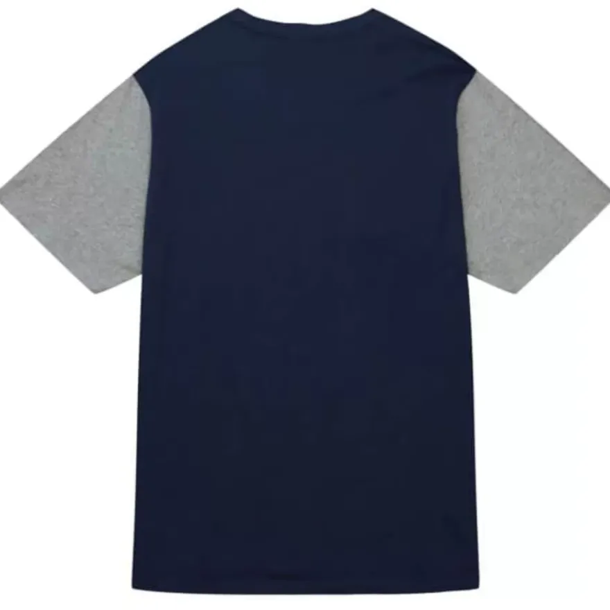 Mitchell & Ness T-Shirts & Tops-Color Blocked Ss Tee Georgetown University