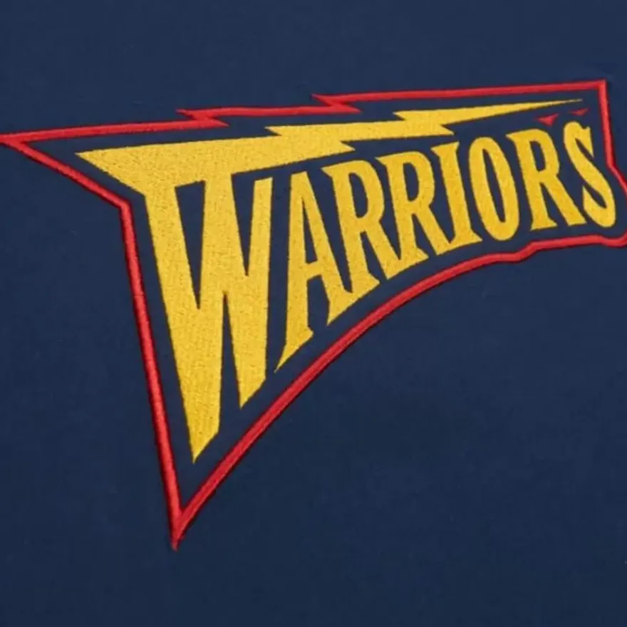 Mitchell & Ness T-Shirts & Tops-Color Blocked Ss Tee Golden State Warriors