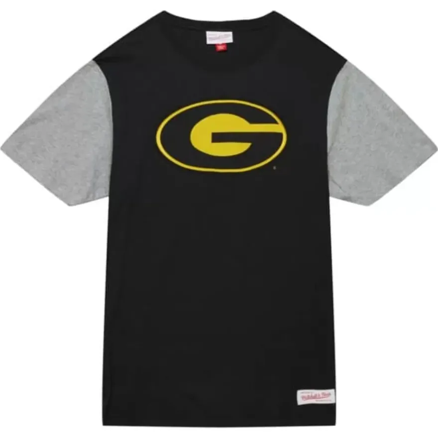Mitchell & Ness T-Shirts & Tops-Color Blocked Ss Tee Grambling State University