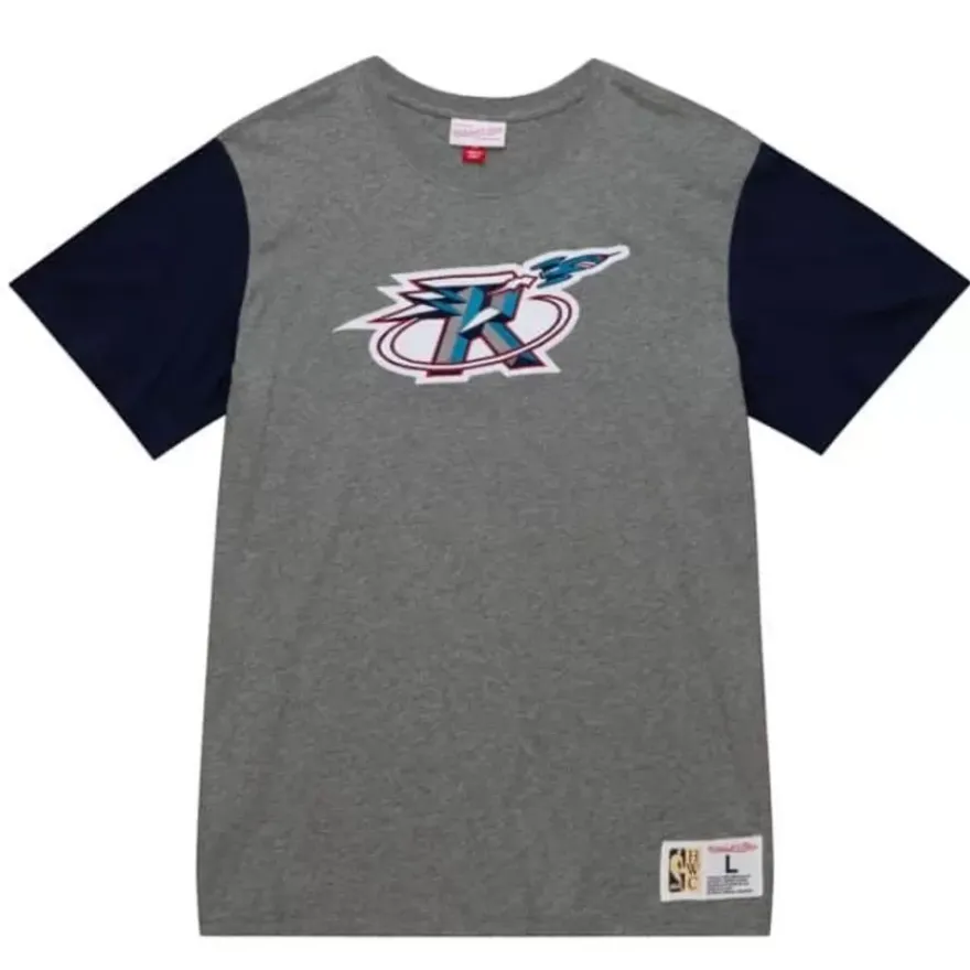 Mitchell & Ness T-Shirts & Tops-Color Blocked S/S Tee Houston Rockets