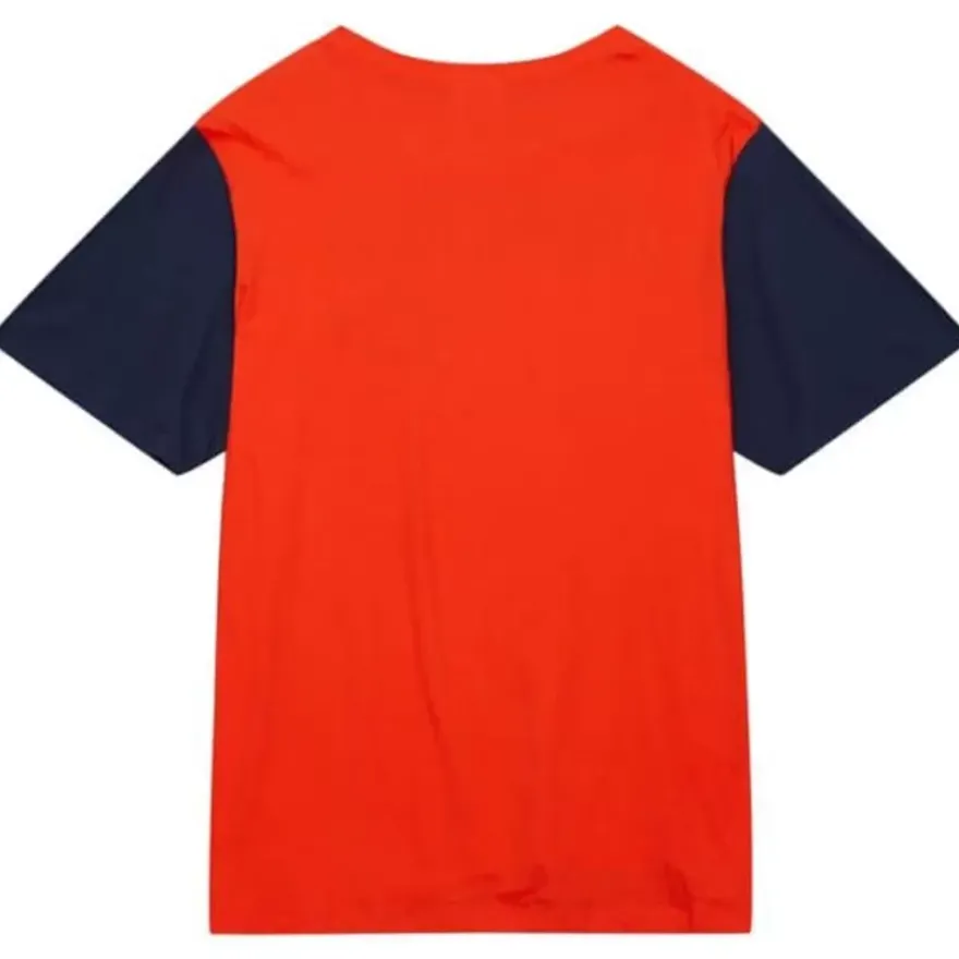Mitchell & Ness T-Shirts & Tops-Color Blocked Ss Tee Houston Astros