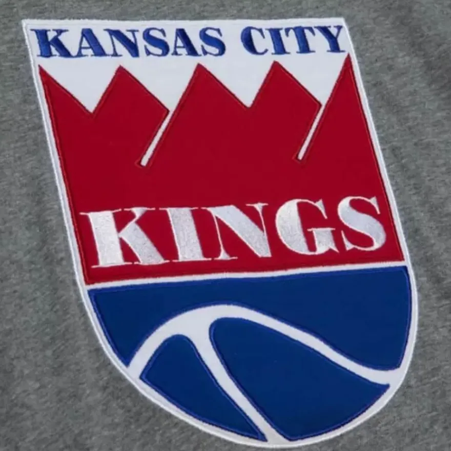 Mitchell & Ness T-Shirts & Tops-Color Blocked S/S Tee Kansas City Kings
