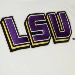 Mitchell & Ness T-Shirts & Tops-Color Blocked S/S Tee Louisiana State University