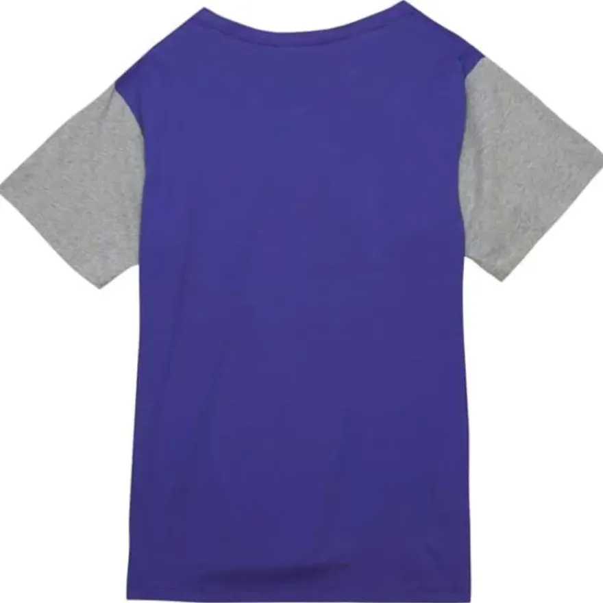 Mitchell & Ness T-Shirts & Tops-Color Blocked Ss Tee Milwaukee Bucks