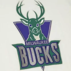 Mitchell & Ness T-Shirts & Tops-Color Blocked S/S Tee Milwaukee Bucks