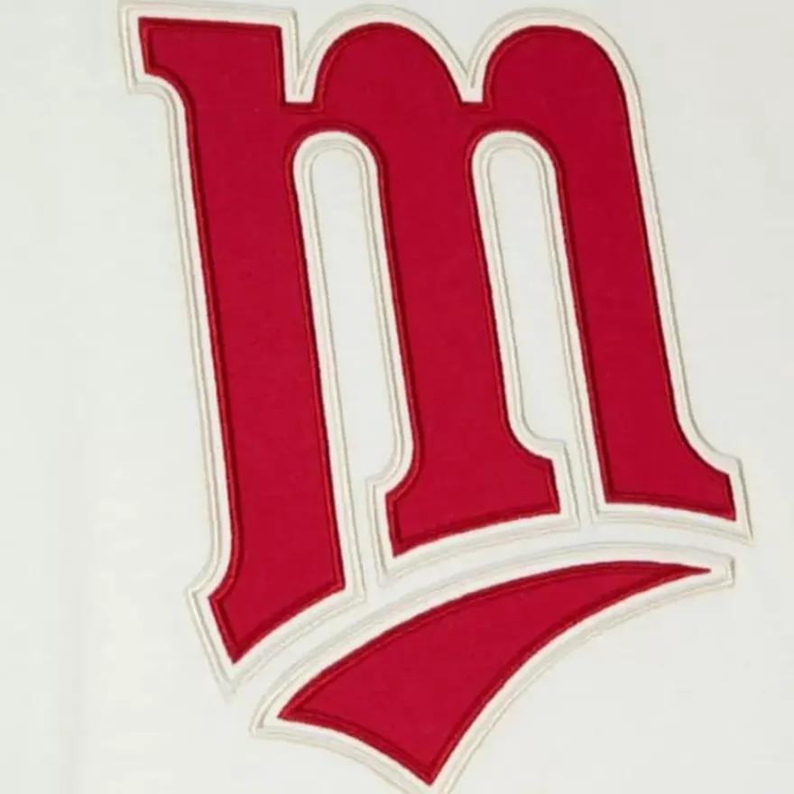 Mitchell & Ness T-Shirts & Tops-Color Blocked S/S Tee Minnesota Twins