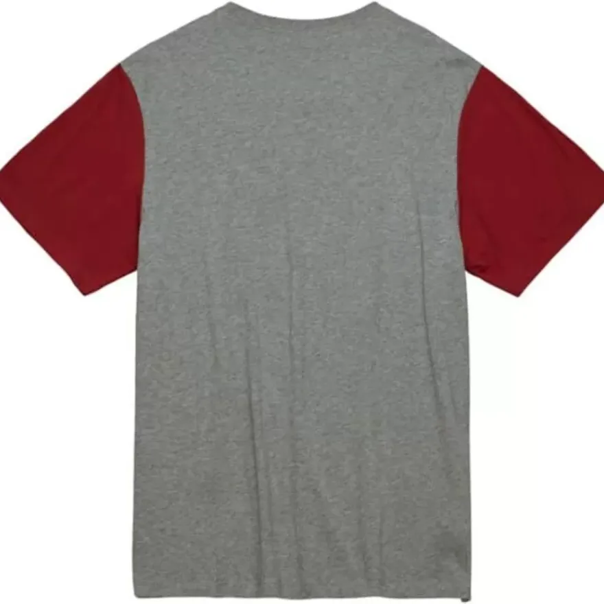 Mitchell & Ness T-Shirts & Tops-Color Blocked S/S Tee Morehouse College