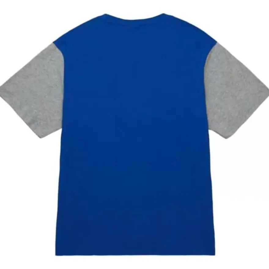 Mitchell & Ness T-Shirts & Tops-Color Blocked Ss Tee New York Knicks