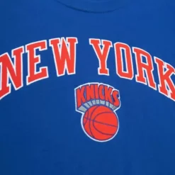Mitchell & Ness T-Shirts & Tops-Color Blocked Ss Tee New York Knicks