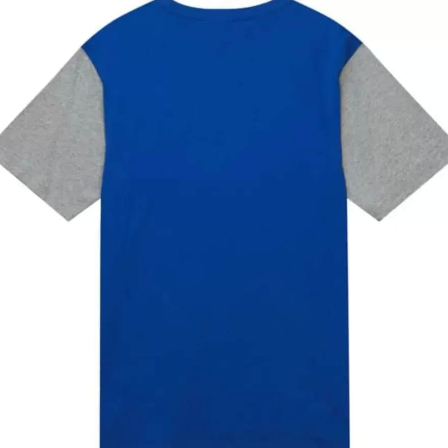 Mitchell & Ness T-Shirts & Tops-Color Blocked Ss Tee New York Islanders