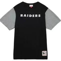 Mitchell & Ness T-Shirts & Tops-Color Blocked Ss Tee Oakland Raiders