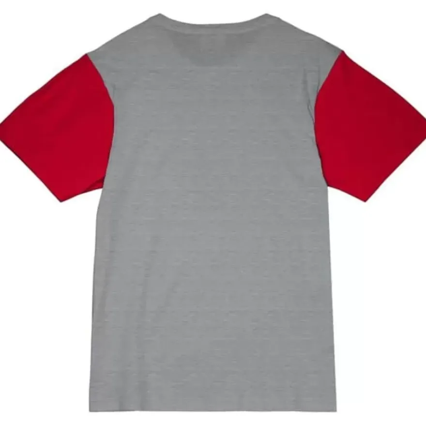 Mitchell & Ness T-Shirts & Tops-Color Blocked S/S Tee Ohio State