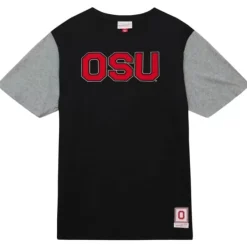 Mitchell & Ness T-Shirts & Tops-Color Blocked Ss Tee Ohio State
