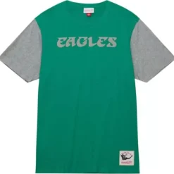 Mitchell & Ness T-Shirts & Tops-Color Blocked Ss Tee Philadelphia Eagles
