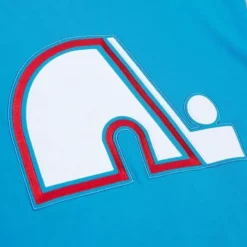 Mitchell & Ness T-Shirts & Tops-Color Blocked Ss Tee Quebec Nordiques