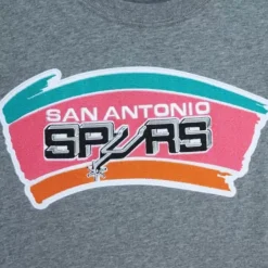 Mitchell & Ness T-Shirts & Tops-Color Blocked S/S Tee San Antonio Spurs