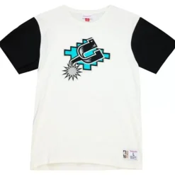 Mitchell & Ness T-Shirts & Tops-Color Blocked S/S Tee San Antonio Spurs