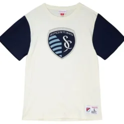 Mitchell & Ness T-Shirts & Tops-Color Blocked S/S Tee Sporting Kansas City