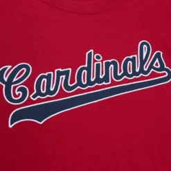 Mitchell & Ness T-Shirts & Tops-Color Blocked Ss Tee St. Louis Cardinals
