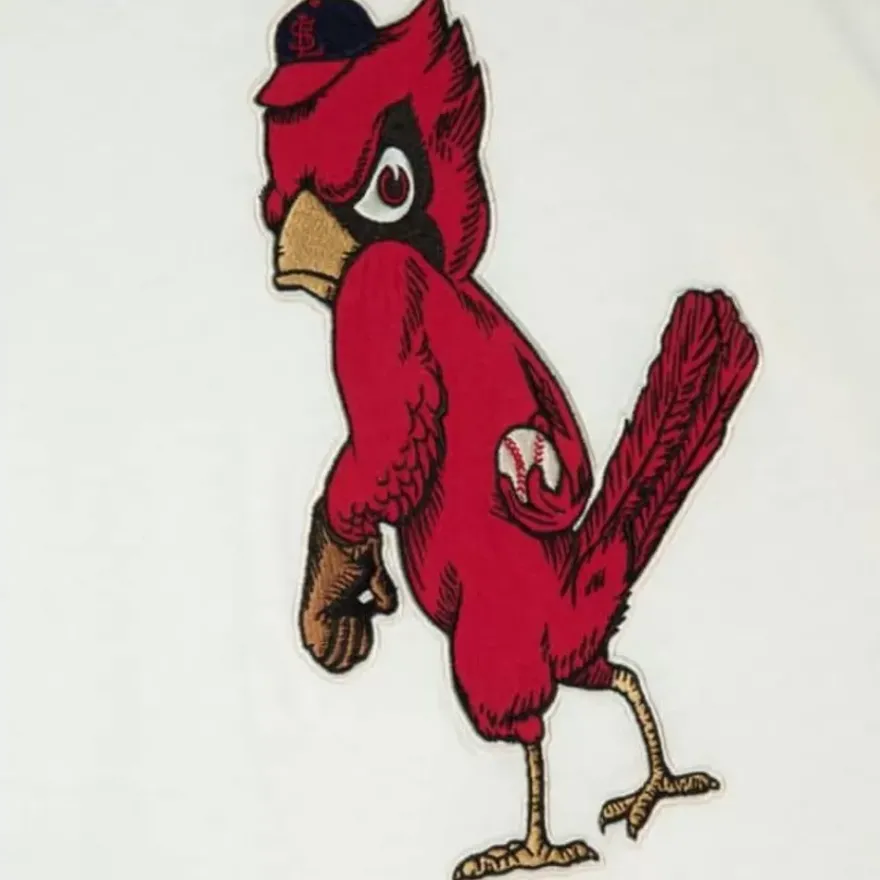 Mitchell & Ness T-Shirts & Tops-Color Blocked S/S Tee St. Louis Cardinals