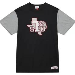 Mitchell & Ness T-Shirts & Tops-Color Blocked Ss Tee Texas Southern University