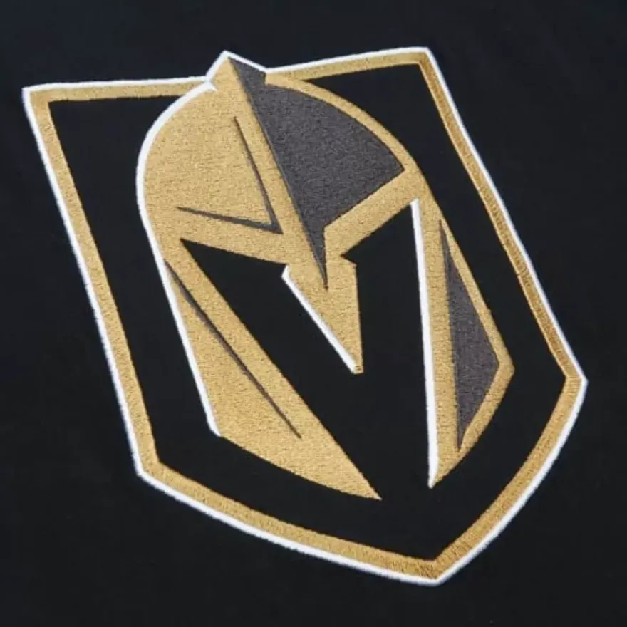 Mitchell & Ness T-Shirts & Tops-Color Blocked Ss Tee Vegas Golden Knights