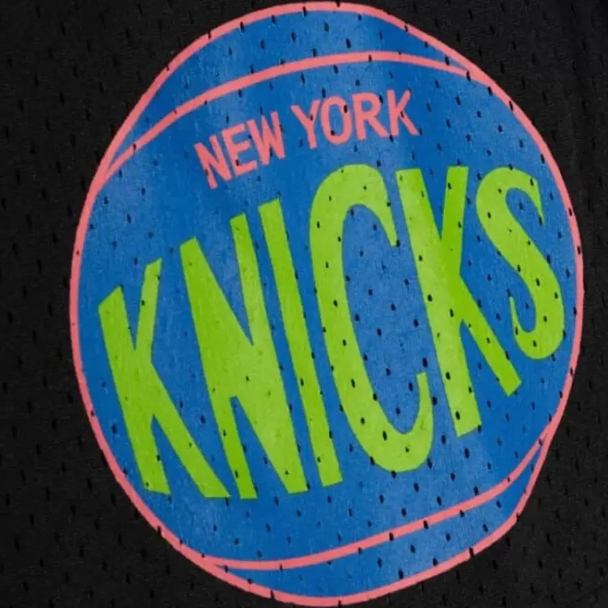 Mitchell & Ness Shorts-Color Bomb Shorts New York Knicks