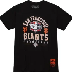 Mitchell & Ness T-Shirts & Tops-Commissioner Tee San Francisco Giants