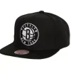 Mitchell & Ness Snapback-Conference Patch Snapback Brooklyn Nets