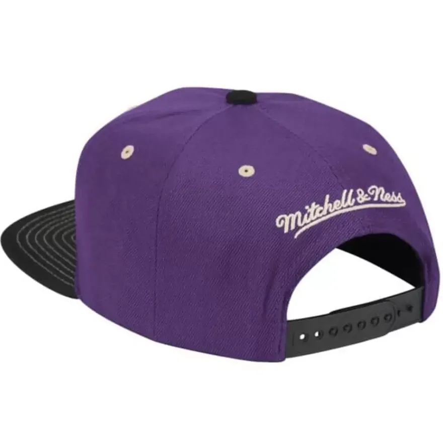 Mitchell & Ness Snapback-Contrast Stitch Snapback Hwc Los Angeles Lakers