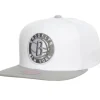 Mitchell & Ness Snapback-Cool Gray 7 Snapback Brooklyn Nets
