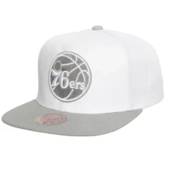Mitchell & Ness Snapback-Cool Gray 7 Snapback Philadelphia 76Ers