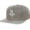 Mitchell & Ness Snapback-Cool Grey Snapback Houston Rockets