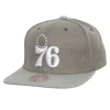 Mitchell & Ness Snapback-Cool Grey Snapback Philadelphia 76Ers