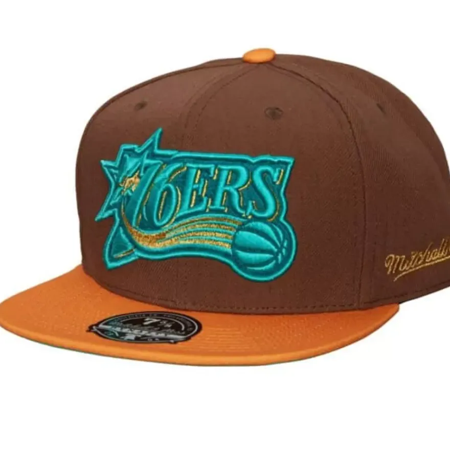 Mitchell & Ness Fitted-Copper Top Fitted Hwc Philadelphia 76Ers