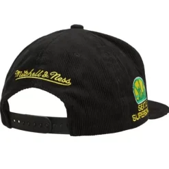 Mitchell & Ness Snapback-Cord Script Snapback Hwc Seattle Supersonics