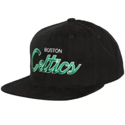 Mitchell & Ness Snapback-Cord Script Snapback Hwc Boston Celtics