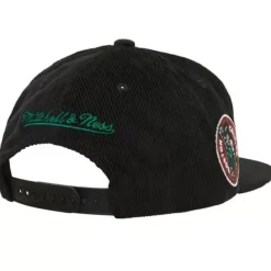Mitchell & Ness Snapback-Cord Script Snapback Hwc Boston Celtics