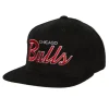 Mitchell & Ness Snapback-Cord Script Snapback Hwc Chicago Bulls