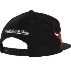 Mitchell & Ness Snapback-Cord Script Snapback Hwc Chicago Bulls