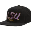 Mitchell & Ness Snapback-Cord Script Snapback Louisiana State University