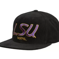 Mitchell & Ness Snapback-Cord Script Snapback Louisiana State University