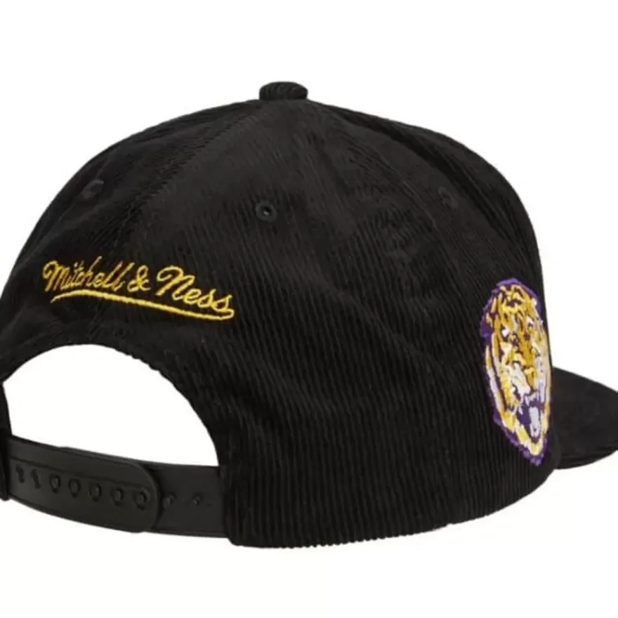 Mitchell & Ness Snapback-Cord Script Snapback Louisiana State University