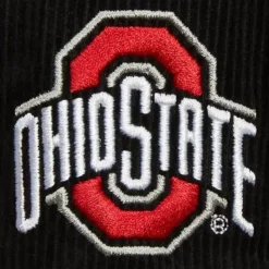 Mitchell & Ness Snapback-Cord Script Snapback Ohio State