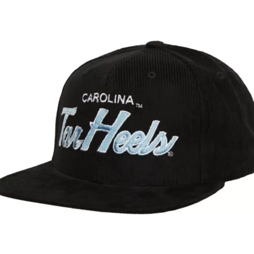 Mitchell & Ness Snapback-Cord Script Snapback University Of North Carolina