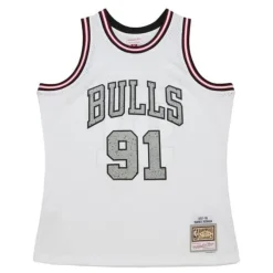 Mitchell & Ness Nba Swingman-Cracked Cement Swingman Dennis Rodman Chicago Bulls 1997-98 Jersey