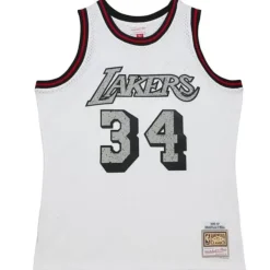 Mitchell & Ness Nba Swingman-Cracked Cement Swingman Shaquille O'Neal Los Angeles Lakers 1996-97 Jersey