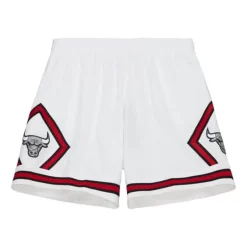 Mitchell & Ness Shorts-Cracked Cement Swingman Shorts Chicago Bulls 1997-98