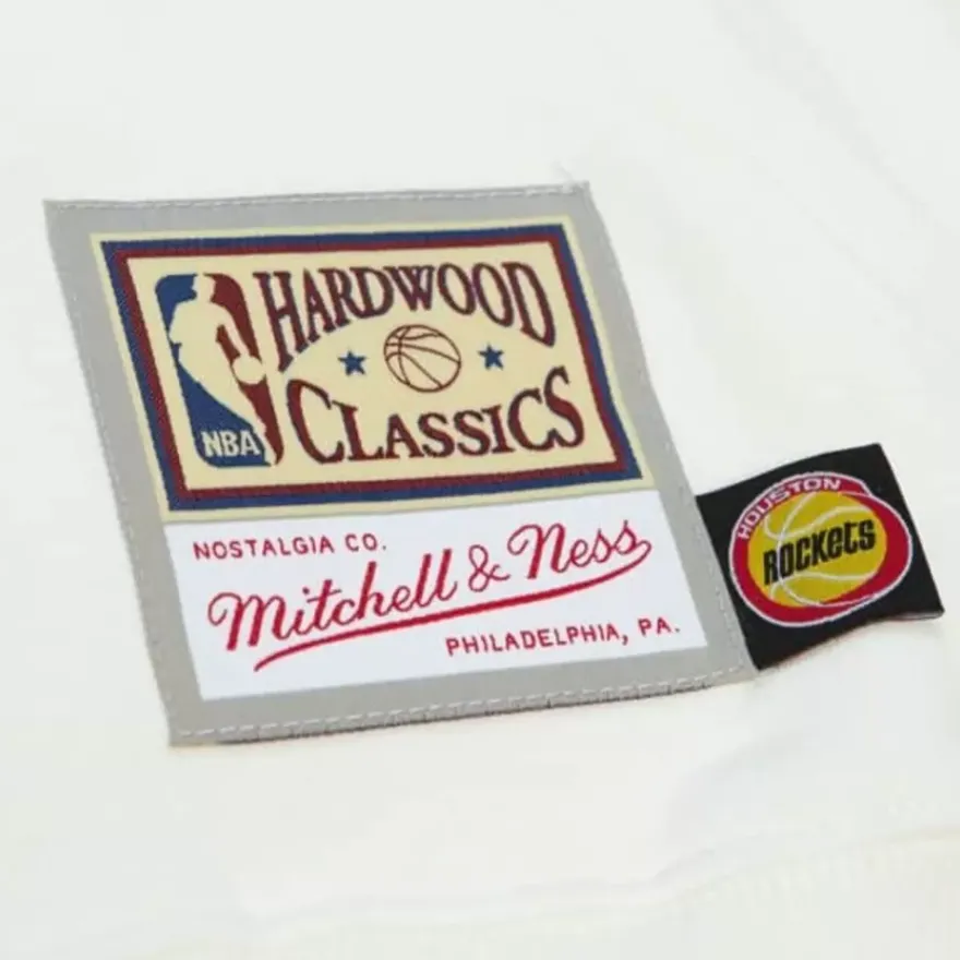 Mitchell & Ness Hoodies & Sweatshirts-Cream Hoodie Houston Rockets