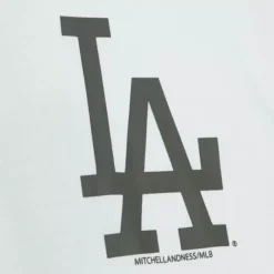 Mitchell & Ness Hoodies & Sweatshirts-Cream Hoodie Los Angeles Dodgers